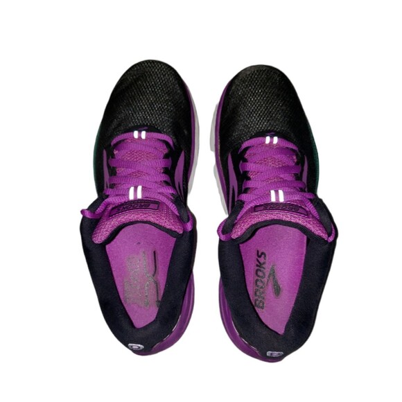 Brooks Women's Pure Cadence 7 1202611B023 Black Purple Running Shoes Size 7.5 B - Picture 8 of 11
